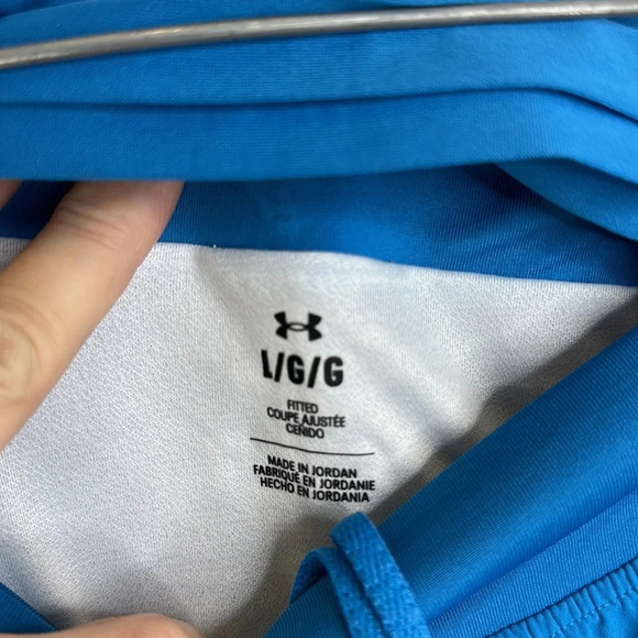 Under Armour Men’s Size Large 7" Royal Blue Shorts W/ Liner and Rear Pocket NWT - Picture 4 of 10